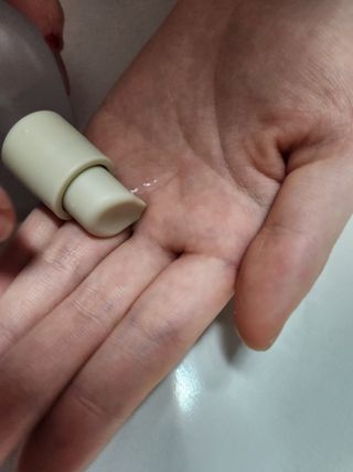 라쿰 북해도 헤어퍼퓸 (헤어에센스/오일) 100ml — 5점을 준 리뷰어가 2023년 4월 올린 사용 사진