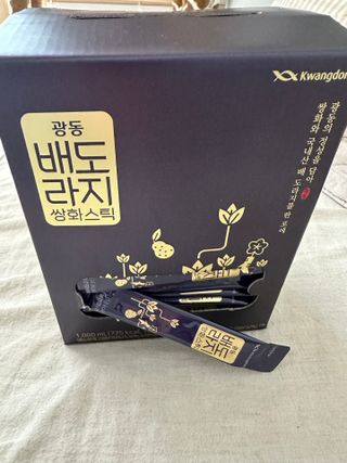 광동생활건강 나우 [광동] 배도라지 쌍화스틱 10mL x 100포 — 4.5점을 준 리뷰어가 2023년 11월 올린 사용 사진