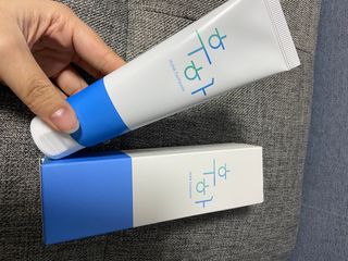 [심폐소생소] 무불소 임산부 천연 치약 — 5점을 준 리뷰어가 2021년 11월 올린 사용 사진