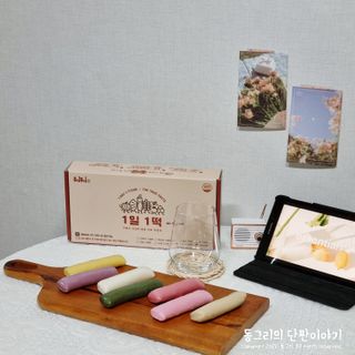 [푸디푸디] 1일1떡!  가래떡 낱개포장 아침식사 식사대용! 7종 세트 혼합 (1BOX=14개입) — 5점을 준 리뷰어가 2022년 4월 올린 사용 사진