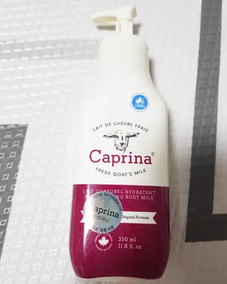 카프리나 프레쉬 산양밀크 모이스춰라이징 바디로션 350ml(오리지널향) — 5점을 준 리뷰어가 2022년 12월 올린 사용 사진
