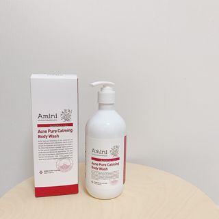 아미니 아크네 퓨어카밍 바디워시 500ml — 4점을 준 리뷰어가 2021년 6월 올린 사용 사진