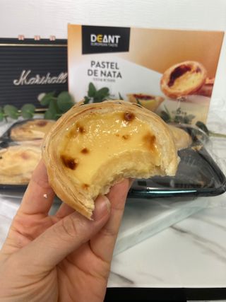 디앙뜨 포르투갈 에그타르트 오리지널 맛+패션후르츠 맛 중 택1 — 5점을 준 리뷰어가 2021년 7월 올린 사용 사진