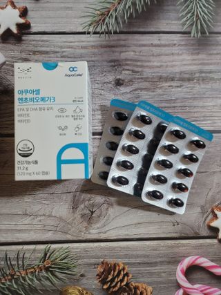 메디포스트 모비타 아쿠아셀 엔초비오메가3 60캡슐 — 5점을 준 리뷰어가 2023년 1월 올린 사용 사진