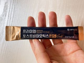 서울약사신협_프리미엄포스트바이오틱스골드_5g x 50포 — 4.5점을 준 리뷰어가 2021년 3월 올린 사용 사진