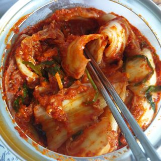 셰프애찬 알배기 겉절이 김치 1kg — 5점을 준 리뷰어가 2022년 9월 올린 사용 사진