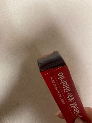 이너미인 석류 콜라겐 스틱 — 4점을 준 리뷰어가 2021년 1월 올린 사용 사진