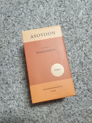 아소윤 건조하고 지친 피부에 힐링을 기분좋은 향기 스파맨션 바디오일 마사지오일 5종 중 1개 랜덤발송-2 — 5점을 준 리뷰어가 2021년 10월 올린 사용 사진