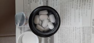 메디타민 원헌드레드 MSM 2000 — 4점을 준 리뷰어가 2021년 4월 올린 사용 사진