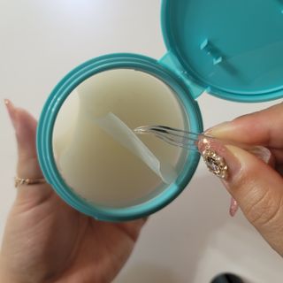 리더스코스메틱 리더스 카밍 바이오틱스 퀵 수딩 패드 — 5점을 준 리뷰어가 2022년 4월 올린 사용 사진