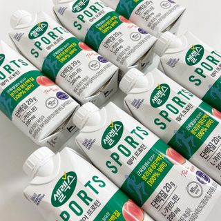 셀렉스스포츠 셀렉스 스포츠 웨이 프로틴 복숭아_ 330ml x 12팩 — 5점을 준 리뷰어가 2021년 3월 올린 사용 사진