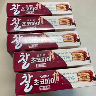 찰초코파이 앙크림 찰 초코파이 정 앙크림 — 5점을 준 리뷰어가 2020년 12월 올린 사용 사진