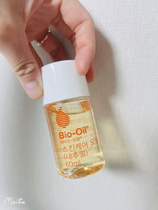 바이오오일 [바이오-오일] 스킨케어 오일 내추럴 60ml — 4.5점을 준 리뷰어가 2021년 6월 올린 사용 사진