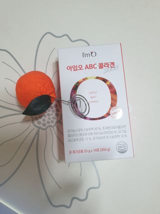 아임오 ABC 콜라겐 젤리 14포 — 5점을 준 리뷰어가 2021년 10월 올린 사용 사진