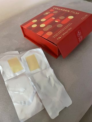 프리마인 귀족의 콜라겐, 92배 흡수율. 럭셔리 프리미엄 셀라브 콜라겐필름 30매 — 5점을 준 리뷰어가 2021년 11월 올린 사용 사진