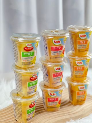 돌 MF[Dole] 파인애플컵/망고컵/복숭아컵 198g 6입X1박스 (맛 1가지 랜덤 발송) — 5점을 준 리뷰어가 2023년 6월 올린 사용 사진