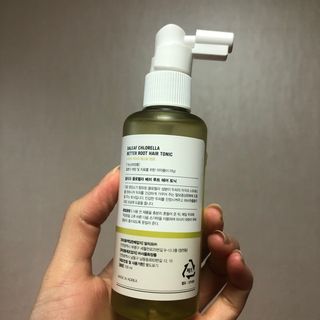 달리프 클로렐라 베러 루트 헤어토닉 100ml — 5점을 준 리뷰어가 2021년 4월 올린 사용 사진