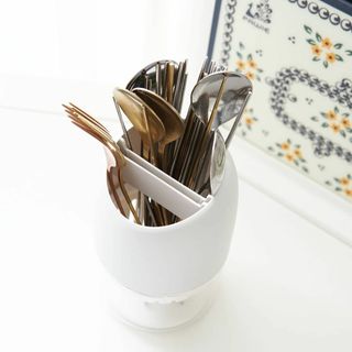 원달러샵 물기순삭 뽀송뽀송 규조토 수저통 — 5점을 준 리뷰어가 2021년 1월 올린 사용 사진