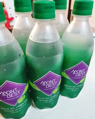 몽베스트 Montbest with Sparkling water Lime20병 — 5점을 준 리뷰어가 2022년 9월 올린 사용 사진