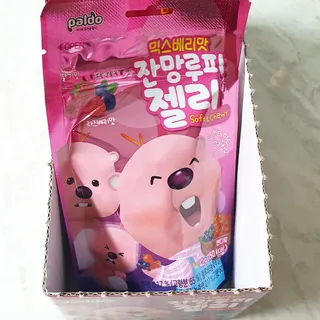 [팔도] 잔망루피젤리 믹스베리맛 42g 8개 — 5점을 준 리뷰어가 2022년 1월 올린 사용 사진