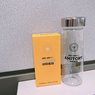 주식회사 씨크릿비에프랩 마시는 아미노산 아미토리 열대과일맛 14포 [1포, 5g / 보틀증정] — 5점을 준 리뷰어가 2023년 2월 올린 사용 사진
