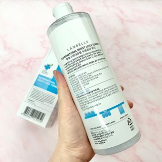 랑벨 수퍼내츄럴 수분잠금 토너 500ml (수분, 보습, 피부장벽 토너) — 5점을 준 리뷰어가 2022년 4월 올린 사용 사진
