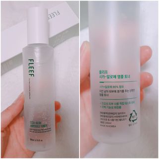플리프 시카-알로에 앰플 토너 200ML — 5점을 준 리뷰어가 2021년 3월 올린 사용 사진
