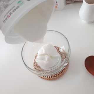 떠먹는불가리스 마이플레인 요거트 435g 6개입 — 5점을 준 리뷰어가 2021년 2월 올린 사용 사진