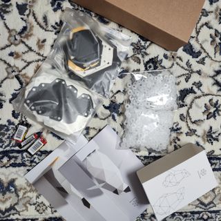 [폴리곤즈] 허들린 패밀리 DIY 블록 세트 (허들린 펭귄 블록+미니허들린 펭귄 블록) — 5점을 준 리뷰어가 2022년 4월 올린 사용 사진