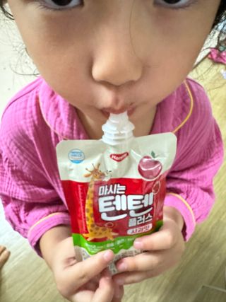 나우캠페인용 [한미사이언스] 우리 아이 튼튼, 엄마 마음 든든! 마시는텐텐 플러스 (100ml*10입) — 5점을 준 리뷰어가 2023년 12월 올린 사용 사진
