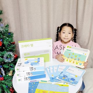 크레타탭 차세대 사고력 유아수학 학습기 페이퍼 태블릿 — 5점을 준 리뷰어가 2023년 11월 올린 사용 사진