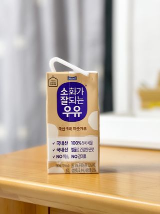 소화가 잘되는 우유 국산 5곡 미숫가루 — 4.5점을 준 리뷰어가 2021년 9월 올린 사용 사진