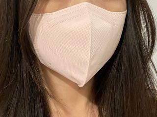 끌린에르 스포츠 귀편한 새부리형 마스크 (뉴컬러포함) — 5점을 준 리뷰어가 2022년 5월 올린 사용 사진