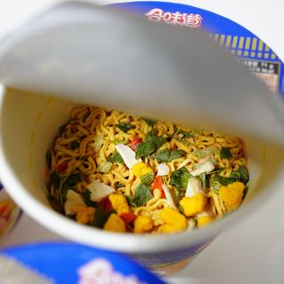 NISSIN 닛신 컵누들  4종 - 씨푸드오리지날, 씨푸드 스파이시, 씨푸드 커리, 씨푸드 XO소스 — 5점을 준 리뷰어가 2022년 12월 올린 사용 사진