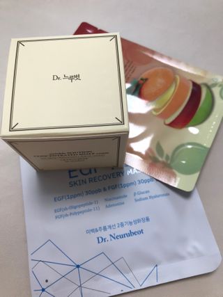 Dr.느루벗 느루벗 링클 솔루션 콘센트레이트 스네일 탄력 달팽이 크림 80g — 5점을 준 리뷰어가 2021년 2월 올린 사용 사진