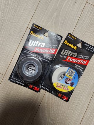 3M 초강력 양면테이프 UP213 / UPR210 — 5점을 준 리뷰어가 2023년 7월 올린 사용 사진