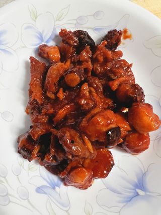 자연풍미 문어직화볶음 3종 (불고기, 불곱창, 치즈불닭) — 5점을 준 리뷰어가 2022년 6월 올린 사용 사진