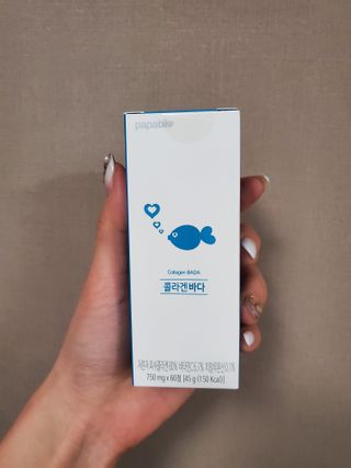 파파비오랩 승무원 콜라겐 콜라겐바다 — 4.5점을 준 리뷰어가 2020년 12월 올린 사용 사진