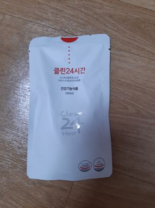 클린24시간 1BOX(5포) + 전용보틀(500ml) — 5점을 준 리뷰어가 2023년 3월 올린 사용 사진