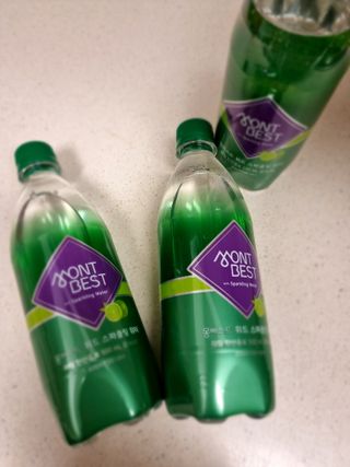 몽베스트 Montbest with Sparkling water Lime20병 — 5점을 준 리뷰어가 2021년 10월 올린 사용 사진