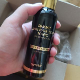 썸헤어 / SUMHAIR 썸헤어 써밋 안티 헤어로스 토닉 — 5점을 준 리뷰어가 2021년 5월 올린 사용 사진