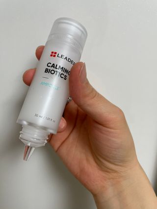 리더스코스메틱 카밍 바이오틱스 앰플 — 5점을 준 리뷰어가 2021년 2월 올린 사용 사진