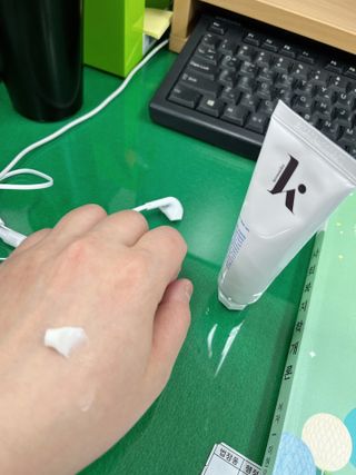 키노닉스 원더 레미디 튜브 보습크림 — 5점을 준 리뷰어가 2022년 3월 올린 사용 사진