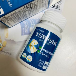 에이치알팜 조인트-서포트 보스웰리아 MSM 650mg x 120정 — 5점을 준 리뷰어가 2021년 4월 올린 사용 사진