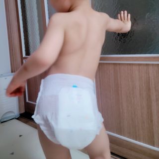 쿠잉 에어드라이  풀커버 팬티기저귀 (L/XL/XXL/XXXL) 1팩 — 5점을 준 리뷰어가 2023년 2월 올린 사용 사진