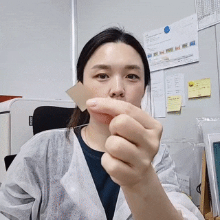 프리마인 귀족의 콜라겐, 92배 흡수율. 럭셔리 프리미엄 셀라브 콜라겐필름 30매 — 4점을 준 리뷰어가 2022년 8월 올린 사용 사진