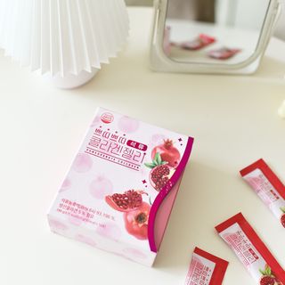 헬스업_쁘띠쁘띠석류콜라겐젤리_20g x 14포 — 5점을 준 리뷰어가 2021년 3월 올린 사용 사진