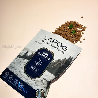 [푸디웜] 라포그 리얼인섹트 소프트키블 스킨 1KG — 5점을 준 리뷰어가 2022년 9월 올린 사용 사진
