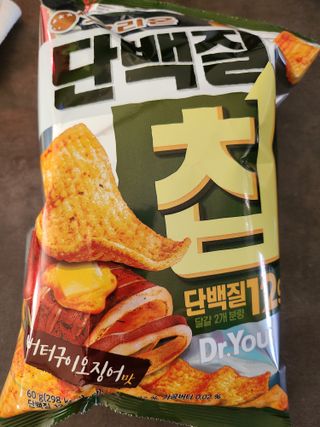 맛있게 채우는 단백질 12g, 닥터유 단백질칩 — 5점을 준 리뷰어가 2023년 12월 올린 사용 사진
