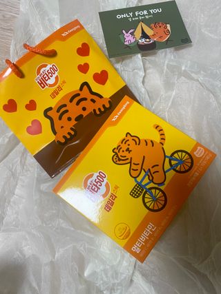 광동제약 [광동] 비타500데일리스틱 70포X2개 + 뚱랑이엽서 + 쇼핑백 증정 — 5점을 준 리뷰어가 2022년 11월 올린 사용 사진